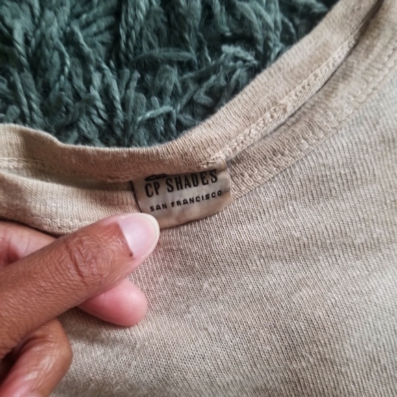 424. oversized linen tee blouse - Picture 5 of 6